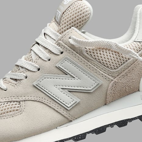 New Balance 574 W574VA Baskets Femme Beige Jaune