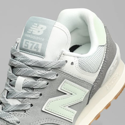 New Balance 574 W574VA Baskets Femme Beige Jaune