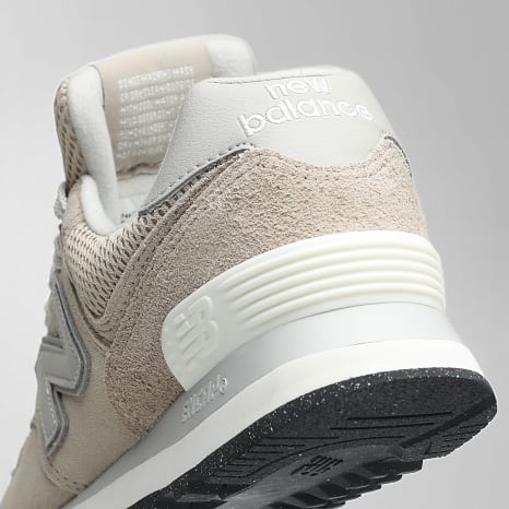 New Balance 574 W574VA Baskets Femme Beige Jaune