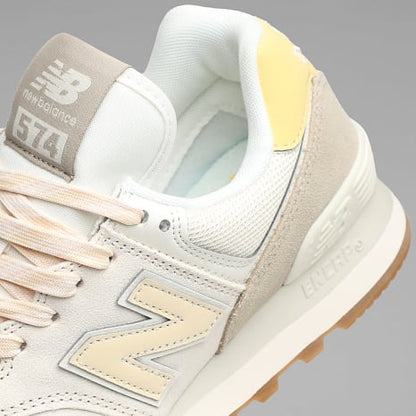 New Balance 574 W574VA Women's Sneakers Beige Yellow
