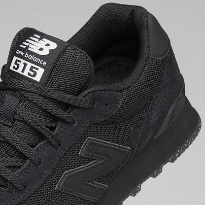 New Balance 515 ML515AGR Sneakers Mesh and Suede Black